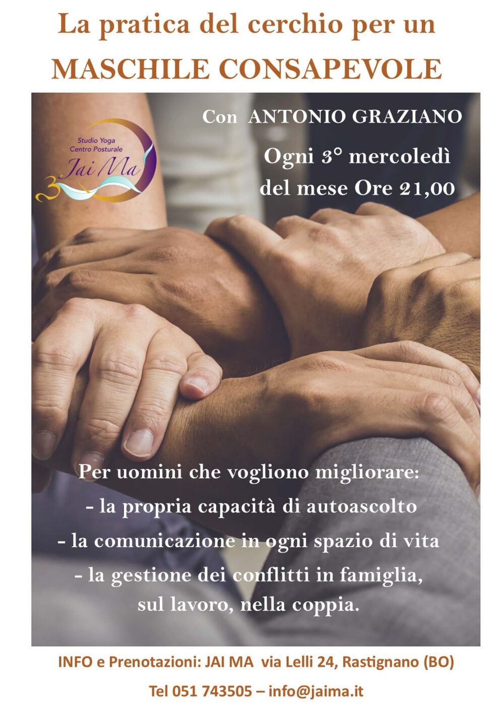 La Pratica del Cerchio per un Maschile Consapevole